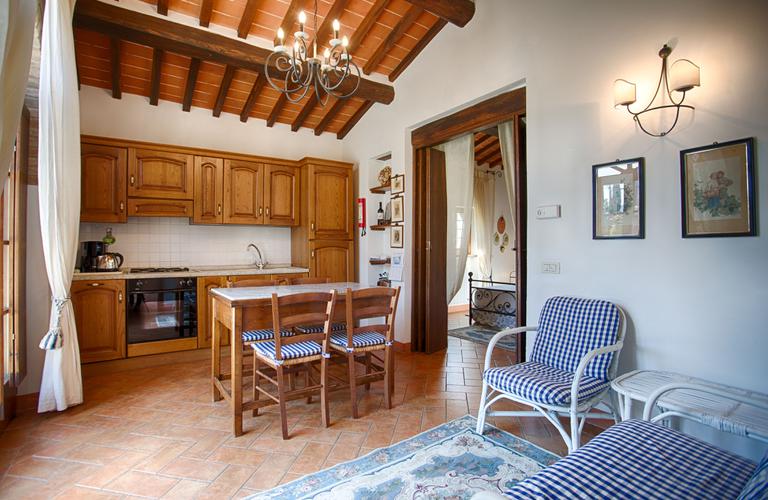 Affitti turistici a Cortona | Appartamento Cicerchia, La Renaia